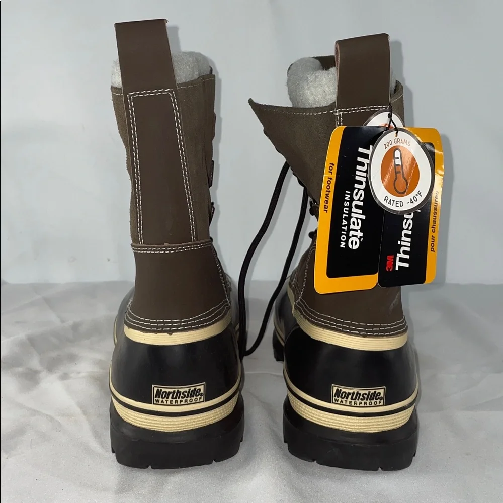 NORTHSIDE BACK COUNTRY INSULATED WATERPROOF WINTER SNOW BOOTS FTL-12-067